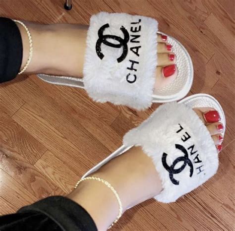 chanel slipers|chanel slippers for women.